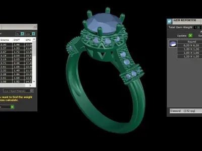 ring code138 3D print model