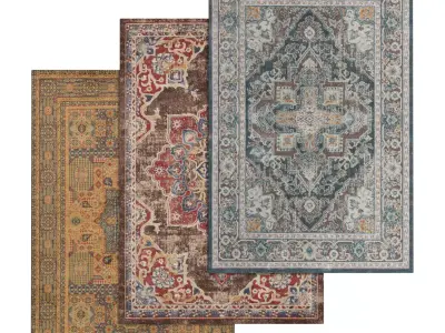 Rug Set 1792 3D model