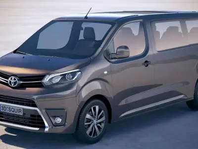 Toyota Ace Verso 4-door 2018 3D model