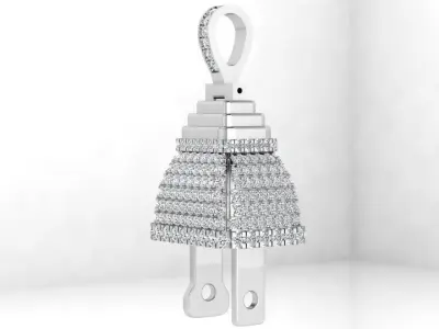 Pyramid Pendant 4381 3D print model