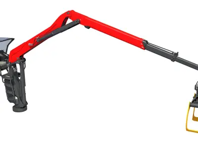 Crane 3D Model 3D model