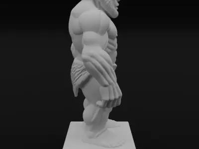 Cyclops figurine 3D model for 3D printing 3D print model