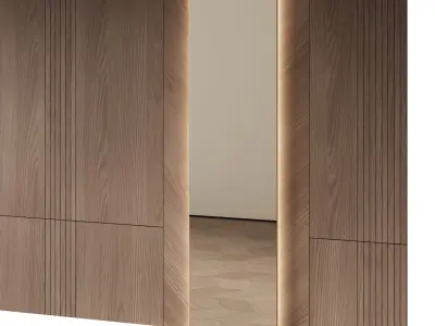 Decorative V47 Wall Panels 3D model