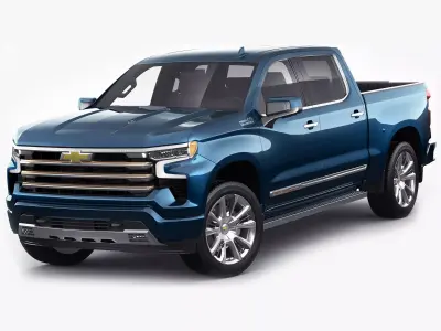 Pickup Silverado 2022 High Country  3D model