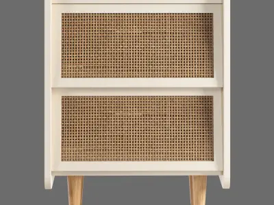 La Redoute Interieurs Bedside Tables Set 4 3D model