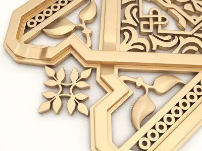 Decor 20 - For CNC and Interior 3D model