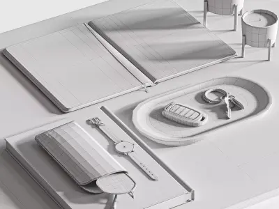 Decorative set26 3D model