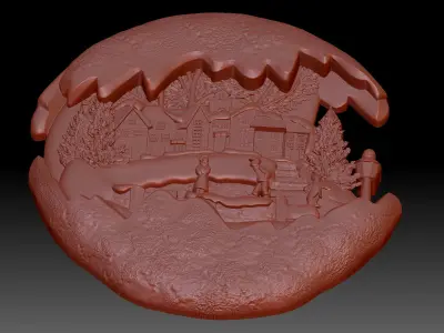 New Year Toy 3D print model