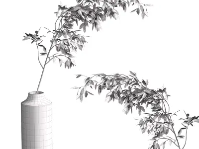Plants Bouquet 10 3D model