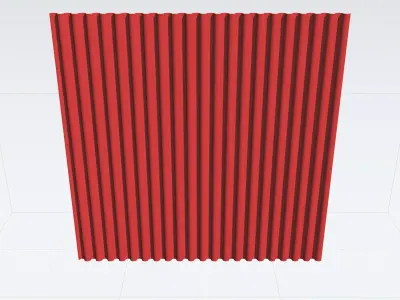 DRAPE corrugated sheet Free 3D print model