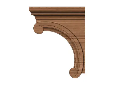 Simple Madeline Corbel 3D print model