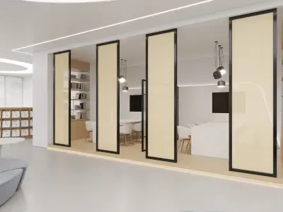 Public Space interior 3D model