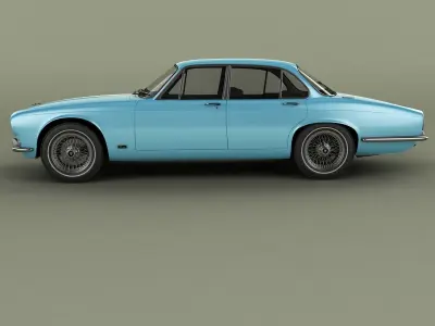 Jaguar XJ6 Series 1 3D model