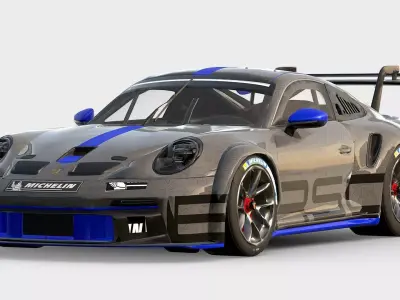 Porsche GT3 Cup 3D model