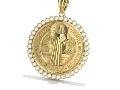 SAN BENITO PENDANT 3D print model