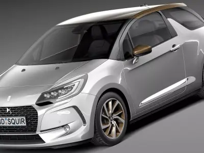 Citroen DS3 2016 3D model