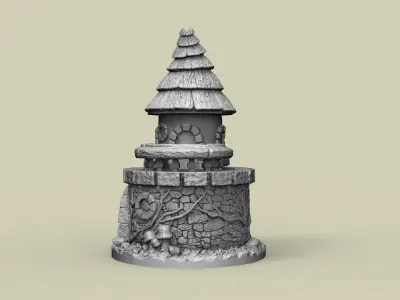 DRAGON HOUSE 3D print model