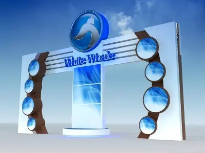 Fair Gate exhibition Event a384d 3D model