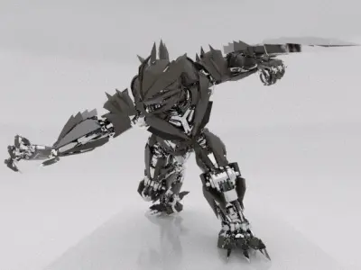 Transformers decepticon Eviscerator 3D model