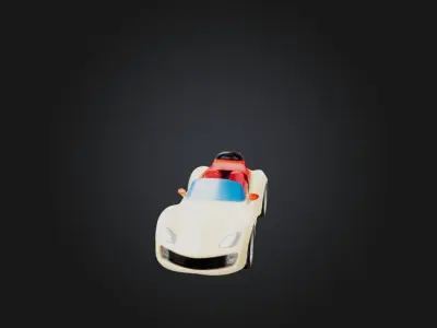Toy Car 3 3D model