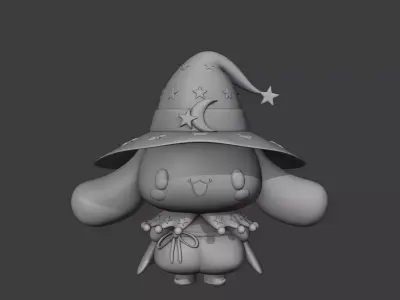 Halloween sanrio cinnamoroll 27 3D print model