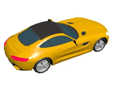 Merin Hypercasual Low-poly 3D model