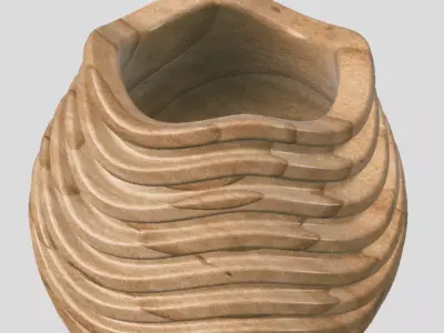 Flower Vase 3D print model