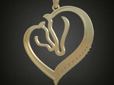 My Exclusive Pendant  3D 0038 printable model12ol 3D print model