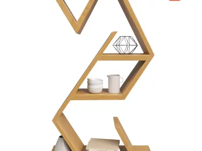Decorative Set 3D model 7
