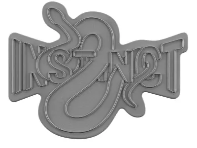 Instinct Neon Sign 3D model