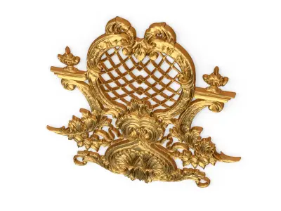 Classic decor ornament carved 67 3D model