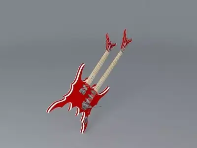 Sands DX2 guitar Free 3D model
