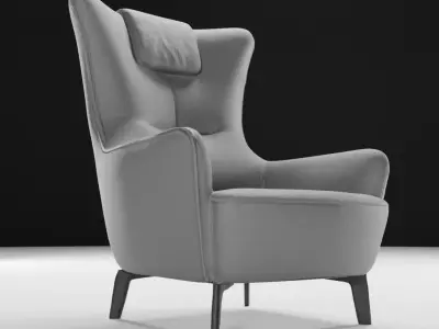 Modern Luxury Sofa 3D Model 3D model get