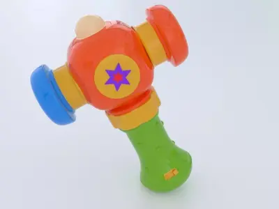 Hammer toy 3D model