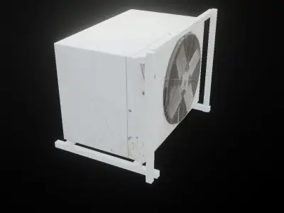 Air Conditioner  Free low-poly 3D model