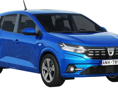 Dacia Sandero 2021 3D model