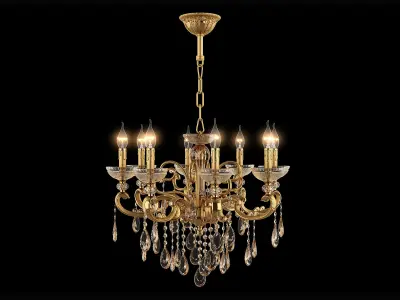 727082 Zar Osgona Chandelier 3D model