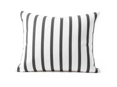 Striped Pillow D Model Pack Low-poly 3D model