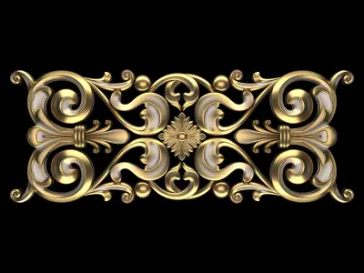 Ornament 100 3D model