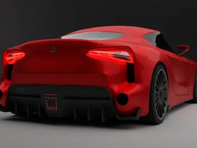 Toyota FT-1 3D model