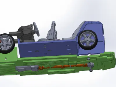 Car body for 3d print 3D print model