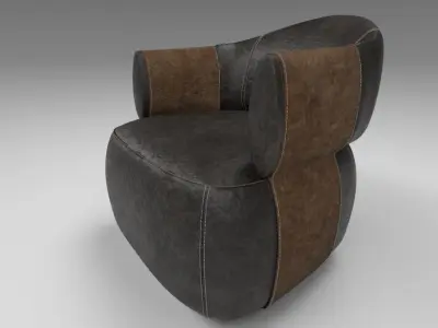 Larzia Chair 3D model