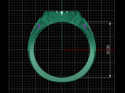 NEO MAN RING MODEL35 3D print model