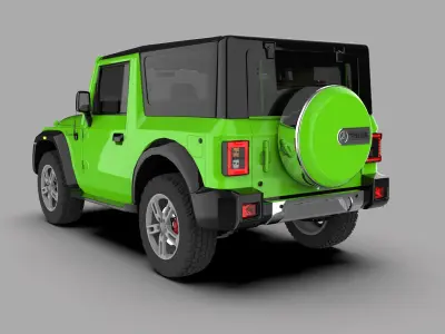 Mahindra Thar 3D model