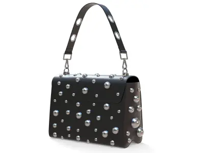 Louis Vuitton Bag Twist Balls Yayoi Kusama  Low-poly 3D model