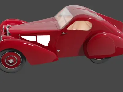 Bugatti Dubos  3D model