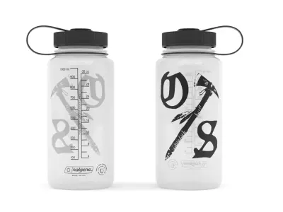Water Bottle 3D model 8