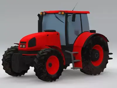 Tractor 3D model