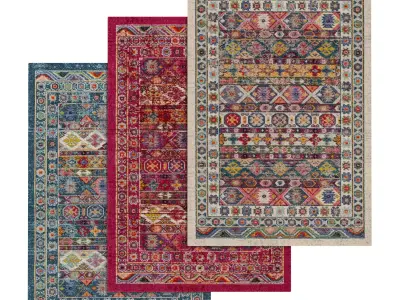 Rug Set 200 3D model