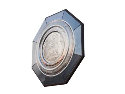 FA Community Shield trophy 3D model